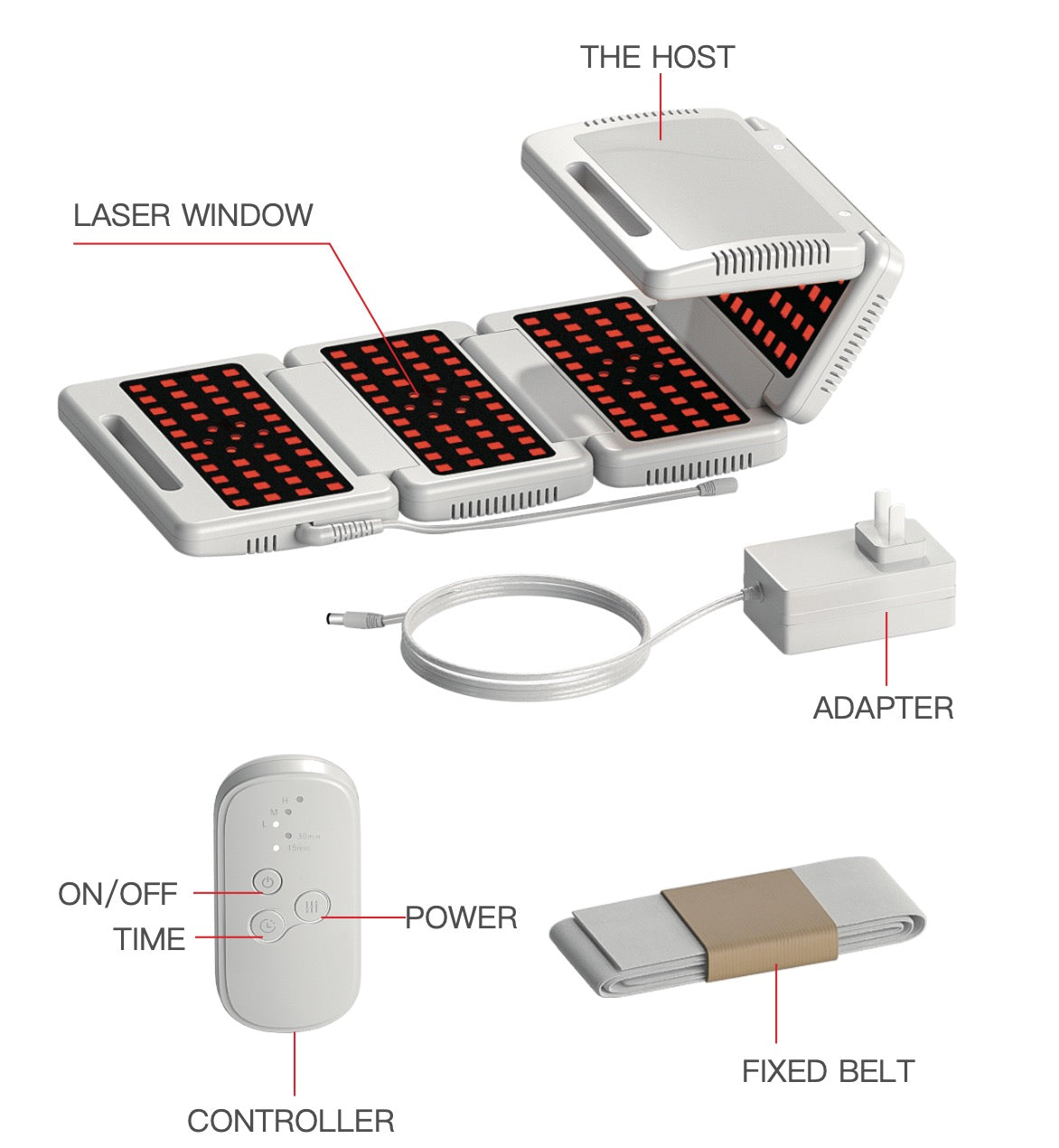 red light therapy panel