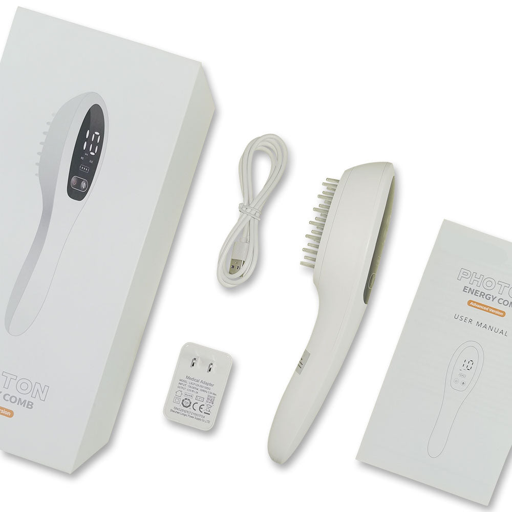 Led Comb Blue & Red Light Therapy for Hair Regrowth – Domer Techonology.,Ltd
